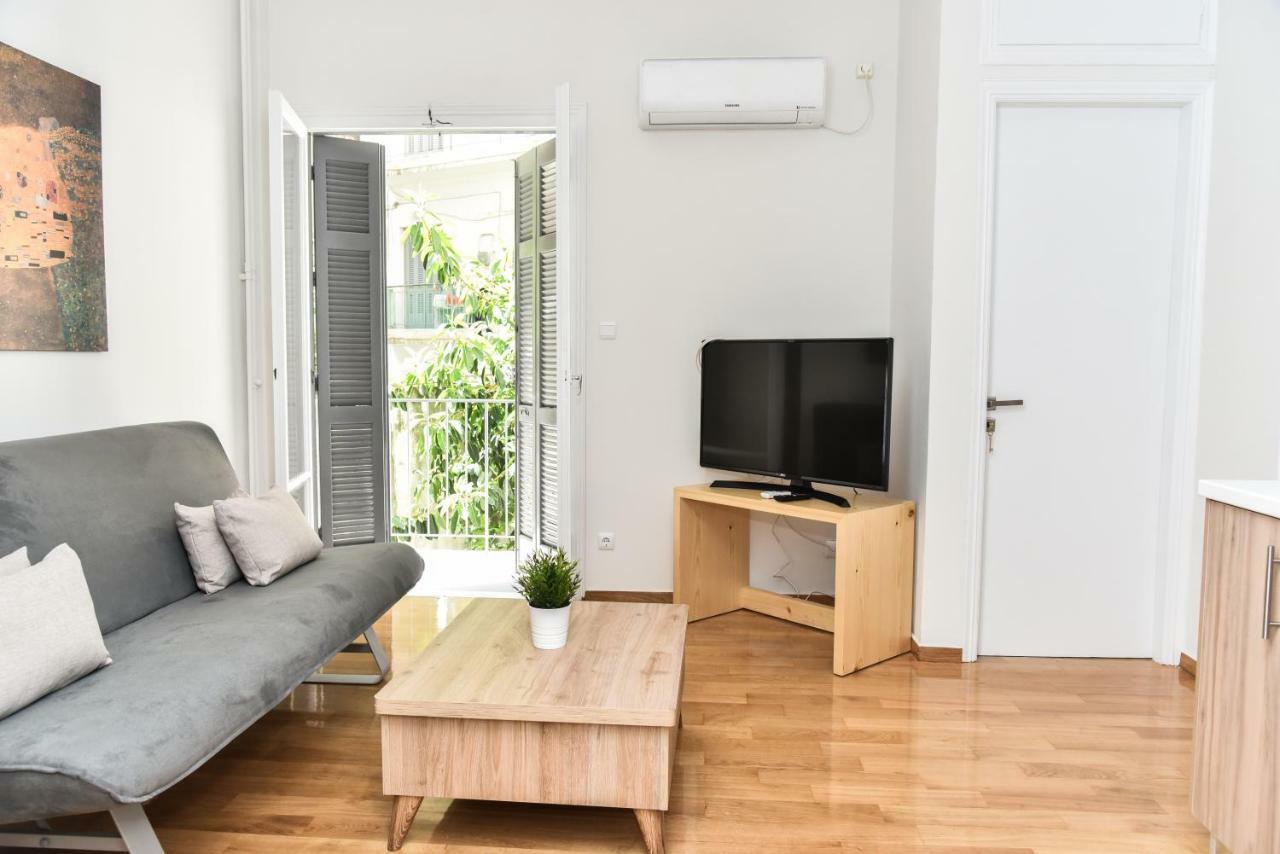 Warm Apartment At Exarchia 1 Bed 2 Pers Atenas Exterior foto